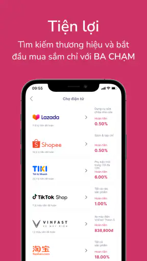 Cashbag: Hoàn tiền mua sắm screenshot