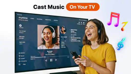 Cast to Chromecast, Roku & TV screenshot