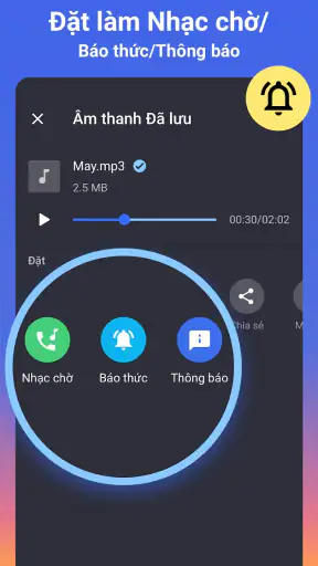 Cắt nhạc làm nhạc chuông screenshot