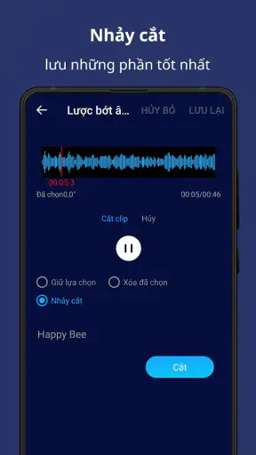 Cắt Nhạc MP3, Chỉnh Sửa Nhạc screenshot