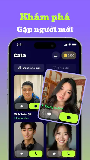 Cata: Chat & Gọi trực tuyến screenshot