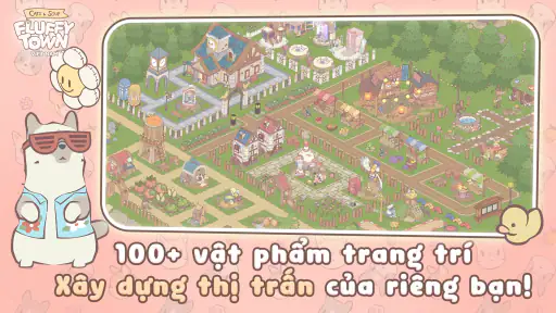 Cats&Soup:Fluffy Town Việt Nam screenshot