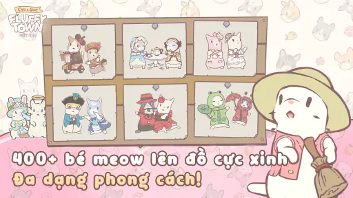 Cats&Soup:Fluffy Town Việt Nam screenshot