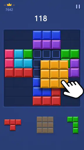 Câu đố khối - Não xung screenshot