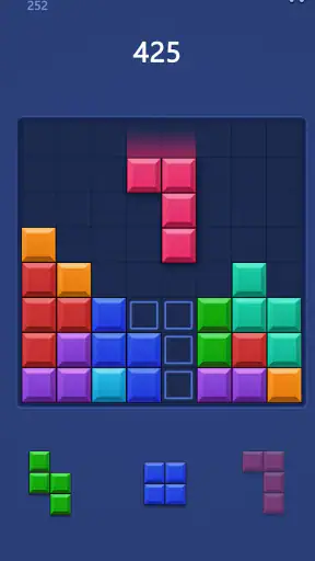 Câu đố khối - Não xung screenshot