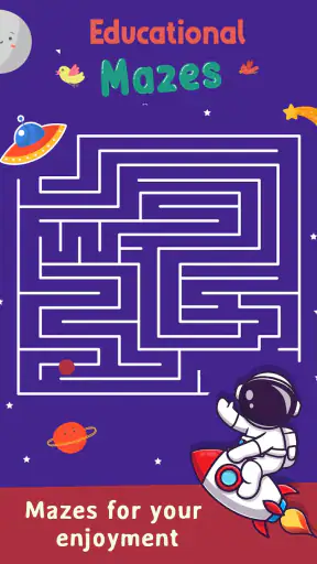 Câu đố mê cung giáo dục screenshot