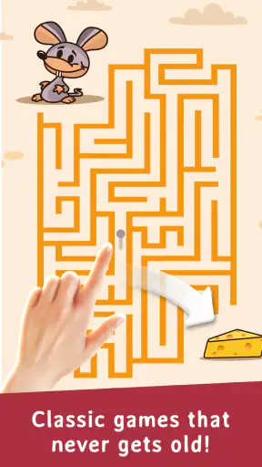 Câu đố mê cung giáo dục screenshot