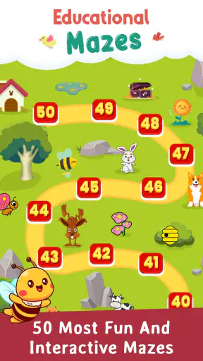 Câu đố mê cung giáo dục screenshot