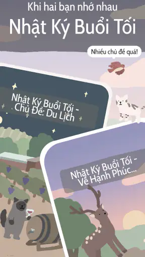 Cây Kỷ Niệm: Nhật ký cặp đôi screenshot