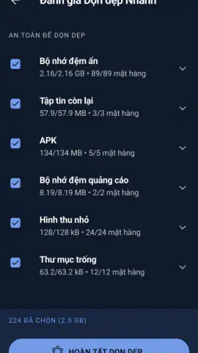 CCleaner - Trình dọn dẹp screenshot