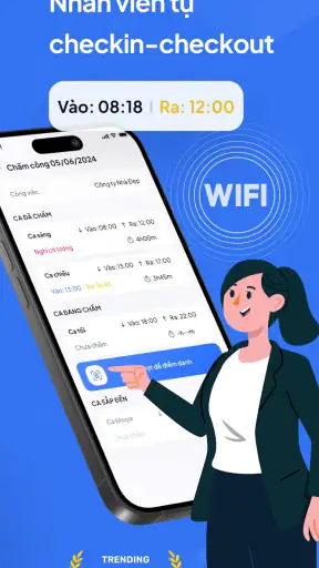 Chấm công, Bảng công và Lương screenshot