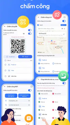 Chấm công, Bảng công và Lương screenshot