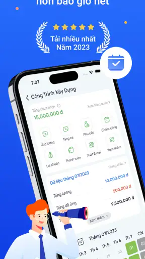 Chấm Công - Quản Lý Nhân Viên screenshot