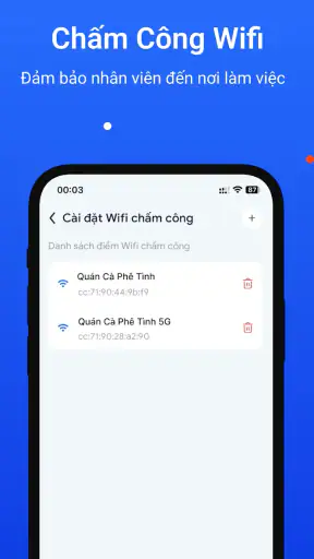 Chấm Công - Quản Lý Nhân Viên screenshot