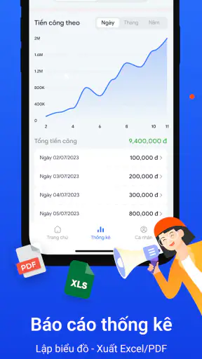 Chấm Công - Quản Lý Nhân Viên screenshot