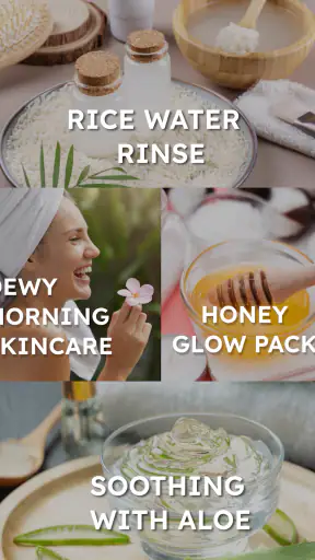 Chăm sóc da Hàn Quốc App screenshot