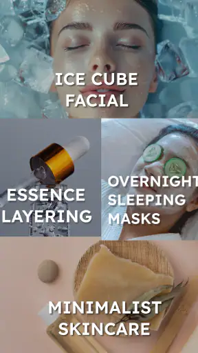 Chăm sóc da Hàn Quốc App screenshot