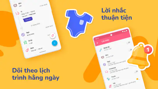 Chăm sóc em bé. Nuôi con screenshot