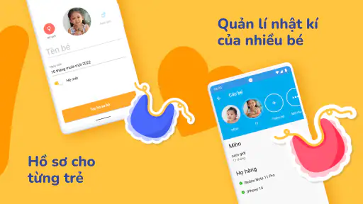 Chăm sóc em bé. Nuôi con screenshot