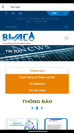 Chăm sóc khách hàng BWACO screenshot