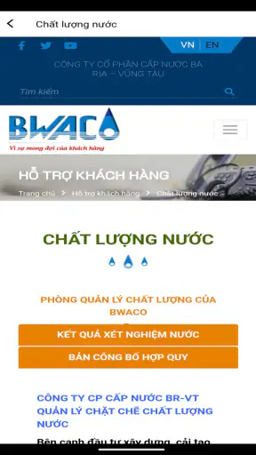 Chăm sóc khách hàng BWACO screenshot