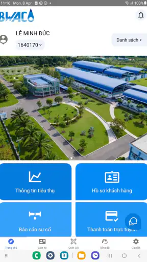 Chăm sóc khách hàng BWACO screenshot