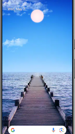 Chân Trời Hình Nền Động screenshot