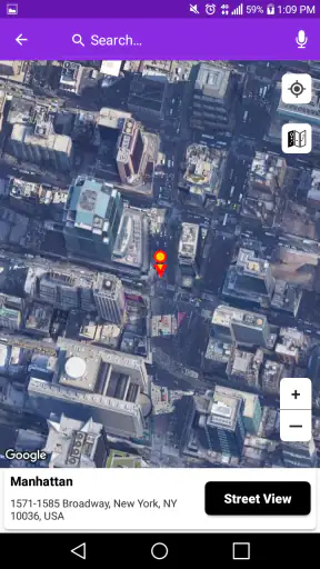 Chế độ xem phố - Bản đồ Earth screenshot