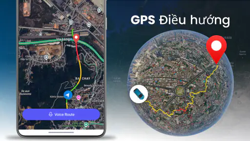 Chế độ xem vệ tinh - Bản đồ 3D screenshot