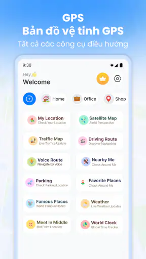 Chế độ xem vệ tinh - Earth Map screenshot