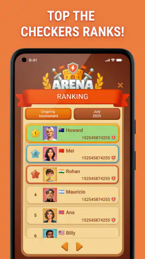 Checkers Online screenshot