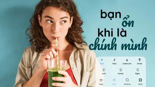 Chèn chữ vào ảnh - Text Art screenshot