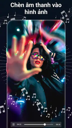 Chèn Nhạc Vào Video Và Ảnh screenshot