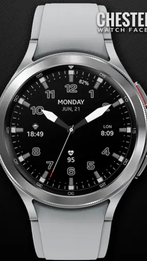 Chester Dark watch face screenshot