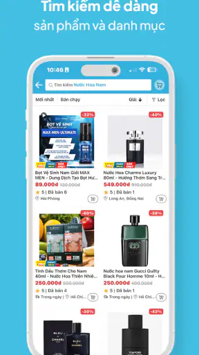 Chiaki - Siêu thị trực tuyến screenshot