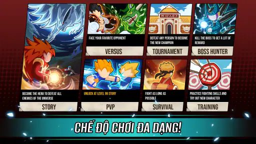 Chiến Binh Đa Vũ Trụ Đại Chiến screenshot