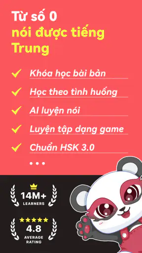 Chinesia - AI học tiếng Trung screenshot