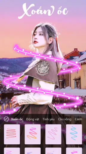 Chỉnh màu tóc: Kiểu tóc đẹp screenshot