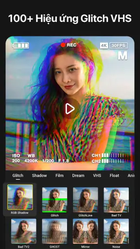 Chỉnh sửa video hiệu ứng screenshot