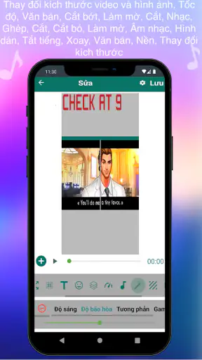 Chỉnh sửa video và hình ảnh screenshot