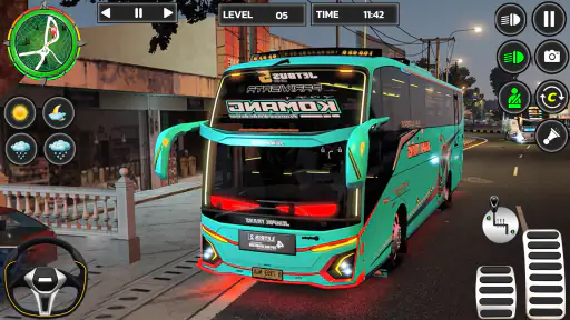chơi lái xe buýt ngoại tuyến screenshot