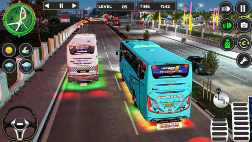 chơi lái xe buýt ngoại tuyến screenshot