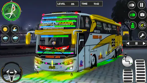 chơi lái xe buýt ngoại tuyến screenshot