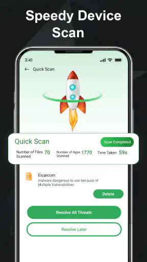 Chống vi-rút: Dọn dẹp rác screenshot