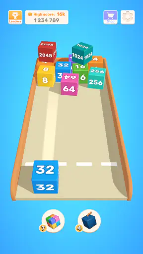 Chuỗi khối: Hợp Nhất 2048 screenshot