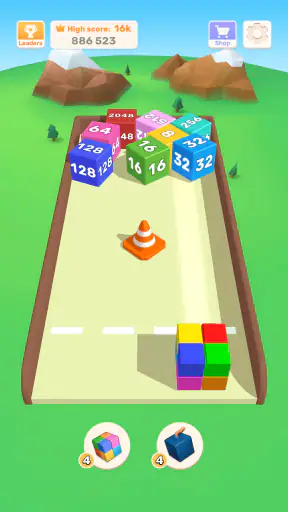 Chuỗi khối: Hợp Nhất 2048 screenshot
