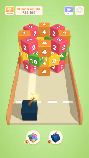 Chuỗi khối: Hợp Nhất 2048 screenshot