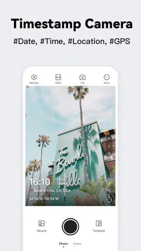 Chụp ảnh có ngày giờ screenshot