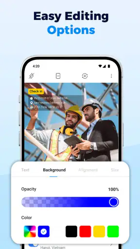 Chụp Ảnh có Ngày Giờ Vị Trí screenshot