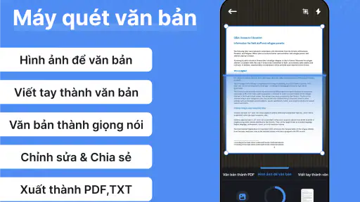 Chuyển ảnh sang chữ - OCR screenshot